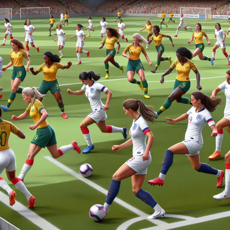 Женская сборная Австралии по футболу и женская сборная Англии по футболу: Составы и Анализ