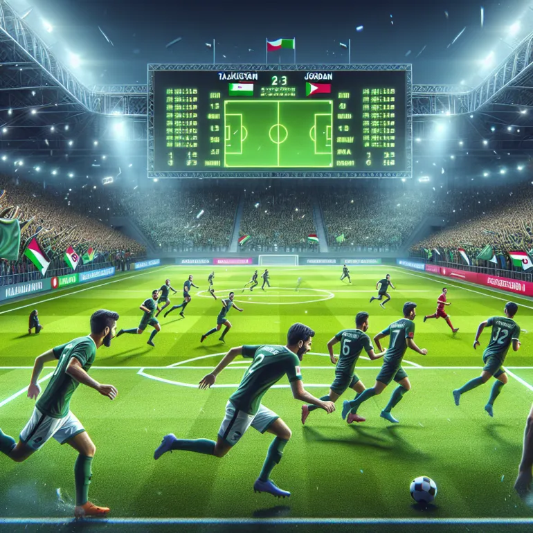 История Встреч Между Сборными Таджикистана И Иордании
