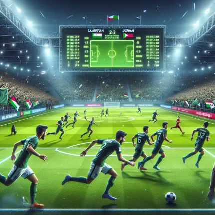 История Встреч Между Сборными Таджикистана И Иордании